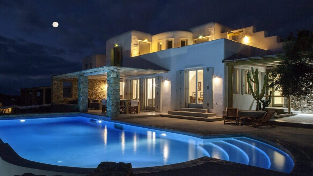 Luxusvill in Ornos auf Mykonos